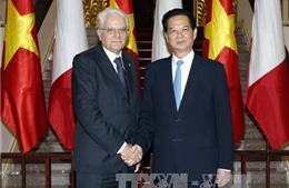 Tổng thống Italy kết thúc tốt đẹp chuyến thăm Việt Nam